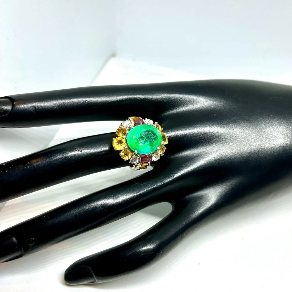 925 Cocktail Ring, size 6.25